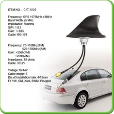 China Auto 1575.42mhz GPS-Antenne mit 0.3M Aufkleber-magnetischer Installation fournisseur