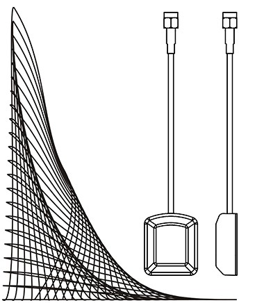 Magnet-Berg externe GPS-Auto Fernsehantenne