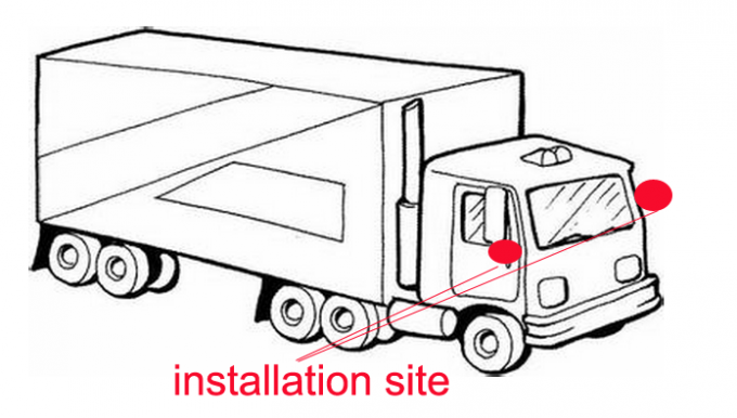 1.2M drei Auto-Antenne des Abschnitt-morgens FM für LKW-Autoradio-Antenne 1200mm